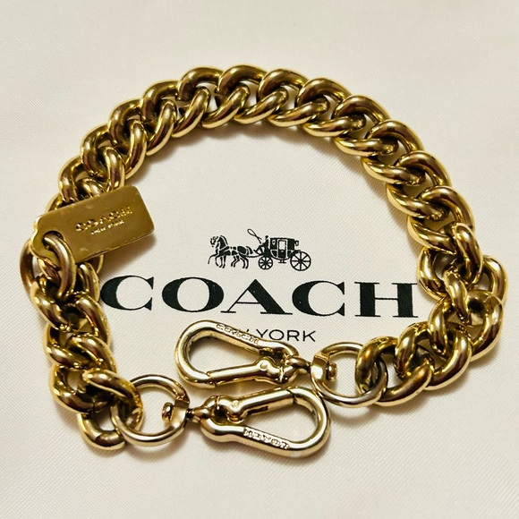 NWOT Coach Swag Bag Charm/ Bracelet/ Keychain - Picture 1 of 9